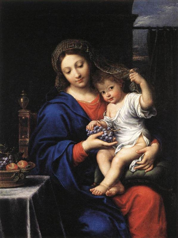 MIGNARD, Pierre The Virgin of the Grapes oil painting image